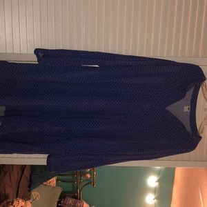 Old Navy, blue dress